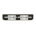 2U 19inch cat5e cat6 panel de parche de 32 puertos